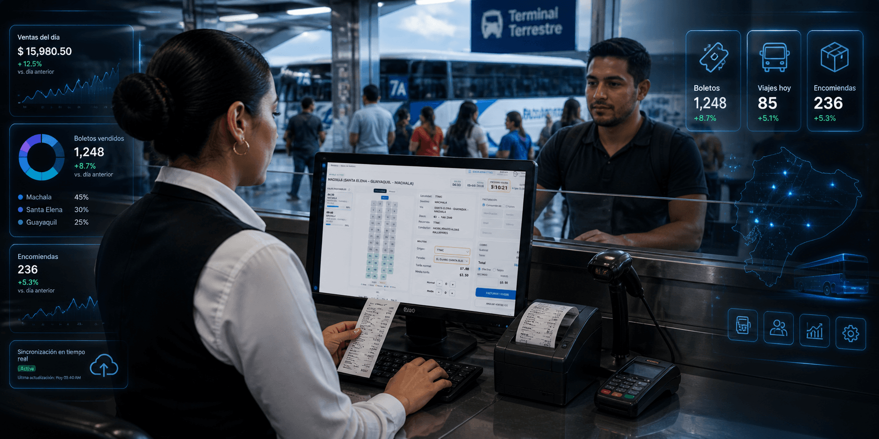 Sistema de Punto de Venta para Terminales Terrestres